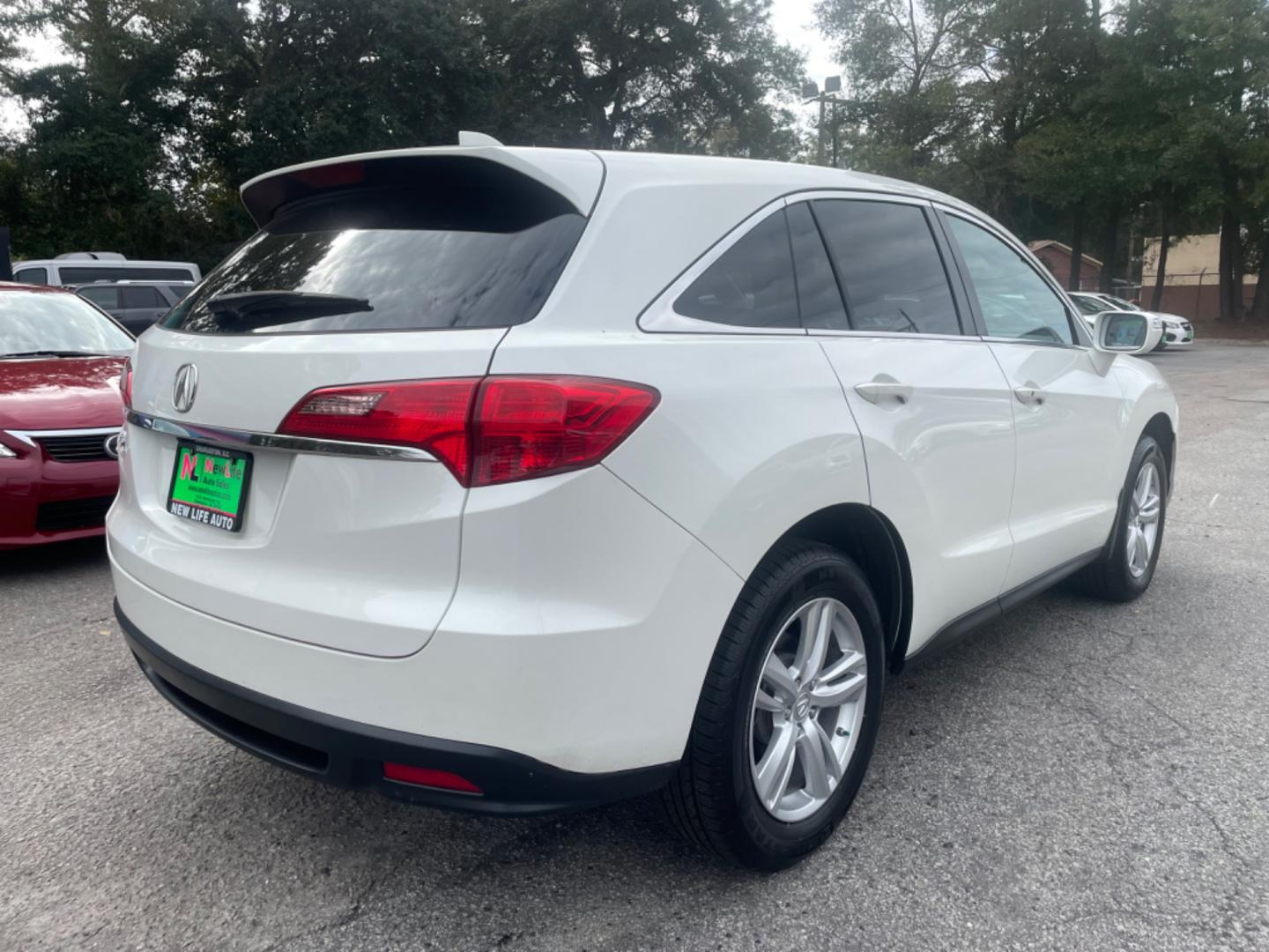 2013 WHITE ACURA RDX (5J8TB3H33DL) with an 3.5L engine, Automatic transmission, located at 5103 Dorchester Rd., Charleston, SC, 29418-5607, (843) 767-1122, 36.245171, -115.228050 - Certified One Owner Vehicle with Leather, Sunroof, CD/AUX/Sat, Hands-free Phone, Backup Camera, Dual Climate Control, Power Everything (windows, locks, seats, mirrors), Heated Seats, Push Button Start, Keyless Entry, Alloy Wheels. 146k miles Located at New Life Auto Sales! 2023 WINNER for Post & Co - Photo#6